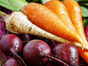 carrot parsnip beetroot